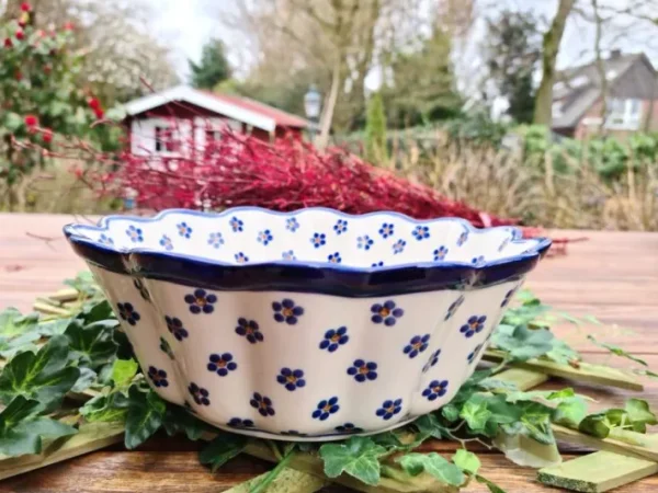 Schale / Auflaufform, Ø 24 cm, Höhe 9 cm, Tradition 3 - BSN 8497^Bunzlauer Keramik Discount