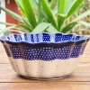 Schale / Auflaufform, Ø 15 cm, Höhe 6,5 cm, Unikat 18 - BSN 20540^Bunzlauer Keramik Online