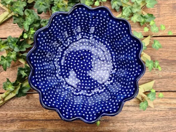 Schale / Auflaufform, Ø 19,5 cm, Höhe 7,50 cm, Unikat 22 - BSN 20858^Bunzlauer Keramik Sale