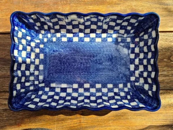 Schale / Auflaufform -31 cm x 22 cm x 7 cm -Tradition 27- BSN 8265^Bunzlauer Keramik Sale