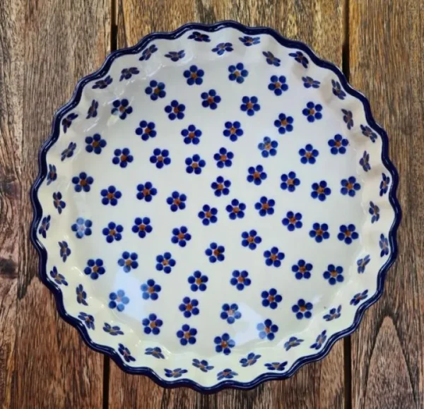 Schale / Auflaufform, 1 l, Ø 19,5 cm, Höhe 4,50 cm,Tradition 3, BSN 8435^Bunzlauer Keramik Outlet