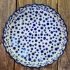 Schale / Auflaufform, Ø19,5cm,↑4,5cm, Crazy Dots, BSN A-0397^Bunzlauer Keramik Hot