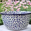 Schale, Ø27 cm,13 cm, 5000 ml, Crazy Dots, BSN A-0318^Bunzlauer Keramik Online