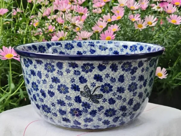 Schale, Ø27 cm,13 cm, 5000 ml, Dragonfly, BSN J-1637^Bunzlauer Keramik New