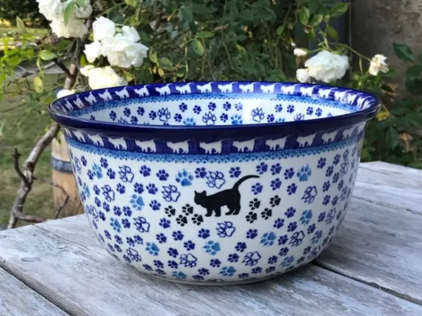 Schale, Ø27 cm,13 cm, 5000 ml, Katze, BSN A-0058^Bunzlauer Keramik Hot