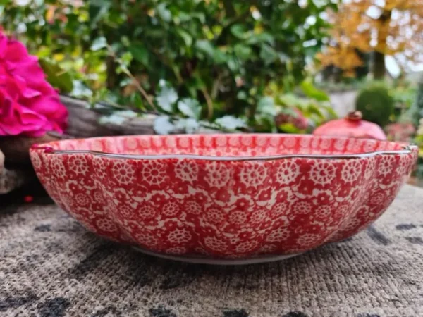 Schale, Ø24 cm,6 cm, Dekor 2691V^Bunzlauer Keramik Fashion