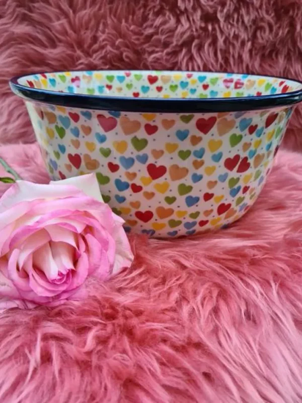 Schale, Ø32 cm,16 cm, Liebe^Bunzlauer Keramik Sale