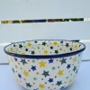 Schale, Ø32 cm,16 cm, Sterne^Bunzlauer Keramik Hot
