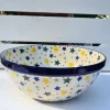 Schale, Ø14 cm,6 cm, V 0,45l, Sterne^Bunzlauer Keramik Hot