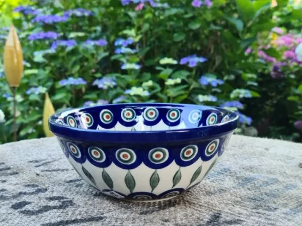 Schale, Ø14 cm,↑6 cm, V 0,55l, Tradition 10 BSN 2268^Bunzlauer Keramik Online