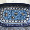 Schale / Platte, ca. 26 x 16 cm, 900 ml, Höhe 3 cm, Unikat 4, polska pottery - BSN 2039^Bunzlauer Keramik Online