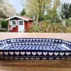 Schale / Platte, 26x16x3 cm, 900 ml, Ich Dich auch, BSN m-481^Bunzlauer Keramik Outlet