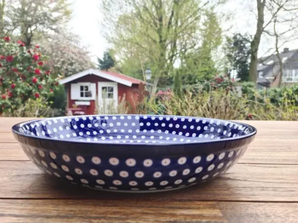 Schale / Salatschale, Ø 32,5 cm, 3500 ml, Höhe 7 cm, Tradition 5 BSN 21403^Bunzlauer Keramik Online