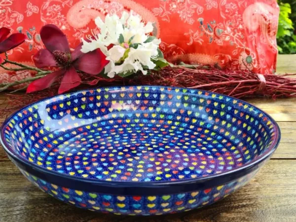 Schale / Salatschale, Ø 32,5 cm, 3500 ml, Höhe 7 cm, Träume BSN A-1381^Bunzlauer Keramik Best