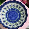 Schale mit gewelltem Rand, Ø 27,5 cm,7,5 cm, Unikat 7, BSN 1988^Bunzlauer Keramik Fashion