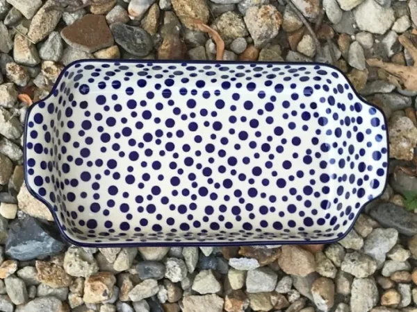 Schale, 32x18 cm,5 cm, 1500 ml, Crazy Dots, BSN A-0379^Bunzlauer Keramik New