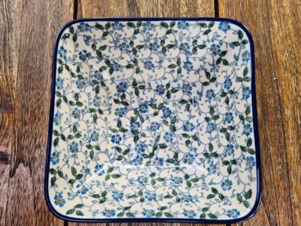Schale, 16x16 cm,5,5 cm, Vol.650 ml, Summer wind^Bunzlauer Keramik Hot