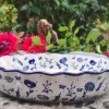 Schale/Tarteform, Ø 28 cm, 6 cm hoch, Flower Festival^Bunzlauer Keramik Discount