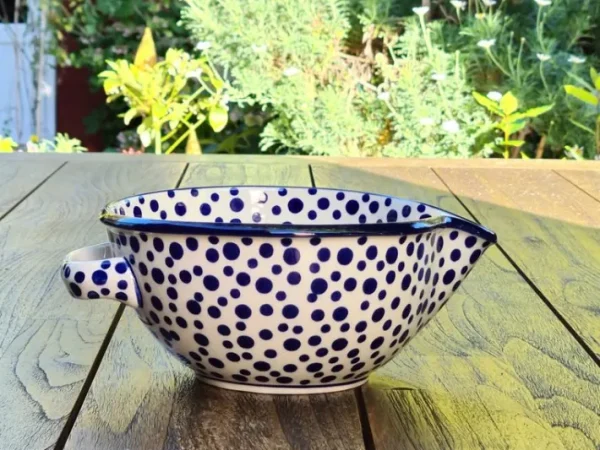 Schmandgießer, 1400 ml, 14 x 19,5 cm, Crazy Dots, BSN A-0332^Bunzlauer Keramik Discount