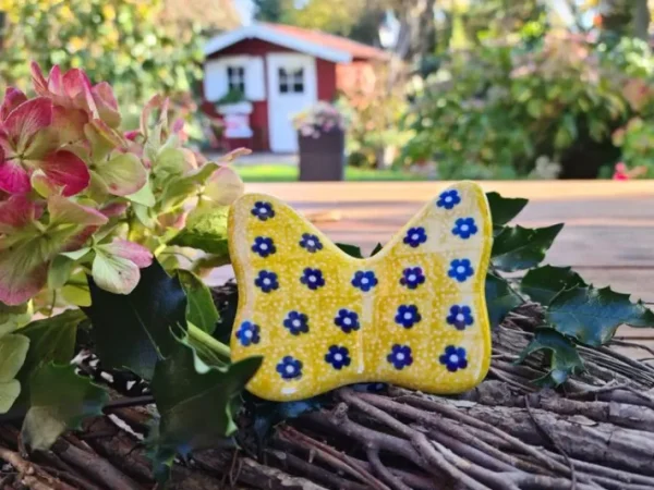 Schmetterling, 8,5 x 7 x 4,5 cm, Tradition 20, BSN 21238^Bunzlauer Keramik New