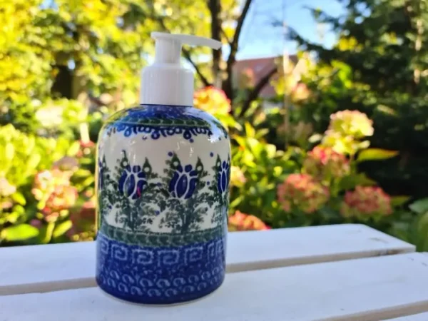 Seifenspender, 400 ml, Unikat 7 - BSN J-3024^Bunzlauer Keramik Hot