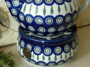 Stövchen + Löffel, 1,2-3 l, Tradition 10 - BSN 0635^Bunzlauer Keramik New