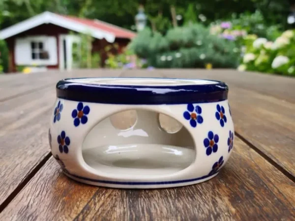 Stövchen für Bratapfel & Teekanne, (400 bis 900 ml), Tradition 3, BSN 1129^Bunzlauer Keramik Online