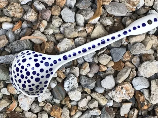 Suppenkelle, 30 cm, Crazy Dots, BSN A-0355^Bunzlauer Keramik Outlet