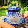 Suppentasse, 3-teilig, 400 ml, Fleur Delicate, BSN A-0994^Bunzlauer Keramik Sale