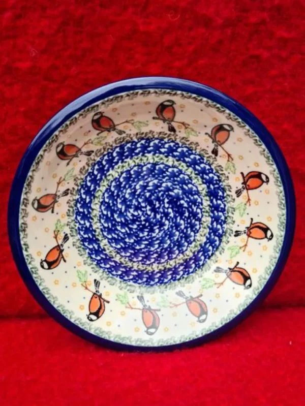 Suppenteller, Ø 21,5 cm, Vogel^Bunzlauer Keramik Hot
