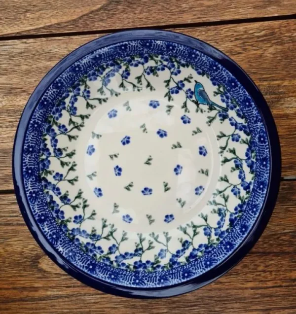 Suppenteller, Ø 21,5 cm, Vogel Ivy^Bunzlauer Keramik Discount