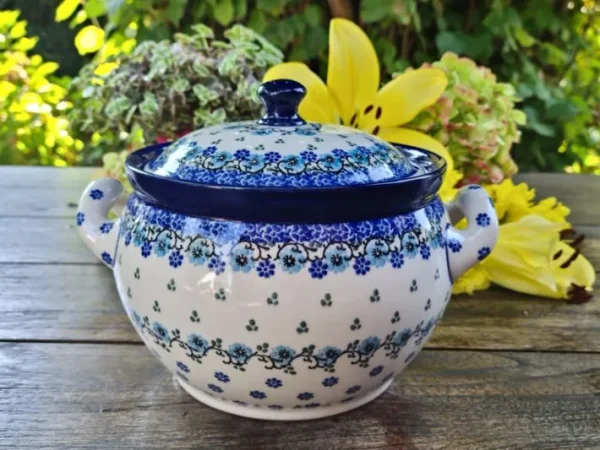 Suppenterrine, 1,5 l,14 cm, Royal Blue^Bunzlauer Keramik Online