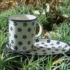 Tablett / Unterteller ohne Becher, 21,5 x 13 cm, Tradition 3, BSN m-617^Bunzlauer Keramik Sale