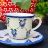 Tasse mit Untertasse, 150 ml, Tradition 8 - BSN 0922^Bunzlauer Keramik Discount