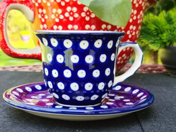 Tasse mit Untertasse, 150 ml, Tradition 5, BSN 2033^Bunzlauer Keramik New