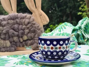 Tasse mit Untertasse, 200 ml, Tradition 6 - BSN 30079^Bunzlauer Keramik Clearance