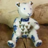 Teddybär, 11,5 cm hoch, Tradition 8, BSN 8069^Bunzlauer Keramik Hot
