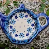 Teebeutelablage, 12x8 cm, Fleur Delicate, BSN J-4224^Bunzlauer Keramik New