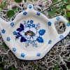 Teebeutelablage, 12x8 cm, Lady^Bunzlauer Keramik Hot