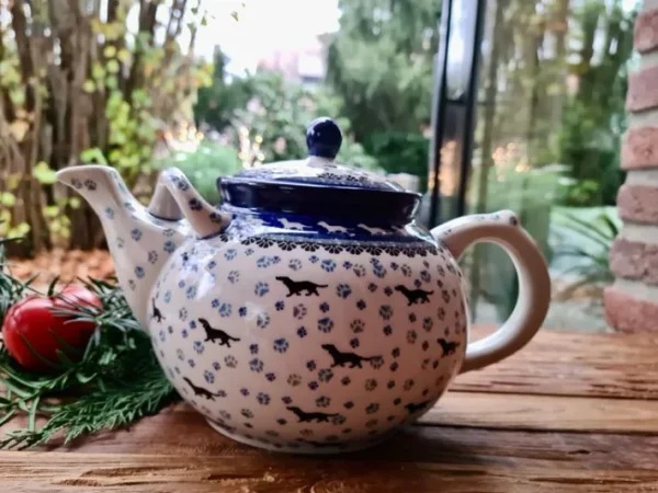 Teekanne, 1,8 l, Dackel^Bunzlauer Keramik Sale
