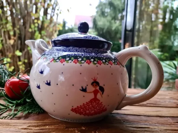 Teekanne, 1,8 l, Prinzessin rot^Bunzlauer Keramik Best