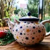 Teekanne, 1,8 l, Sterne^Bunzlauer Keramik Outlet