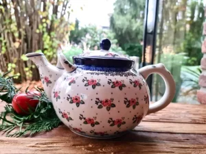 Teekanne, 3000 ml, Tea Rose^Bunzlauer Keramik Best