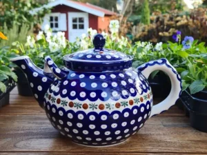 Teekanne, 1800 ml, Tradition 6 - Keramik Schnäppchen - BSN 4120^Bunzlauer Keramik New