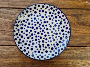 Teller, Ø 20 cm, Crazy Dots, BSN A-0307^Bunzlauer Keramik Online