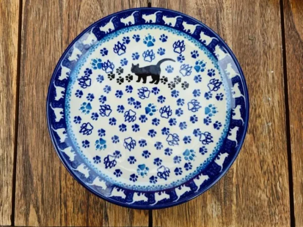 Teller, Ø 20 cm, Katze, BSN A-0047^Bunzlauer Keramik Sale