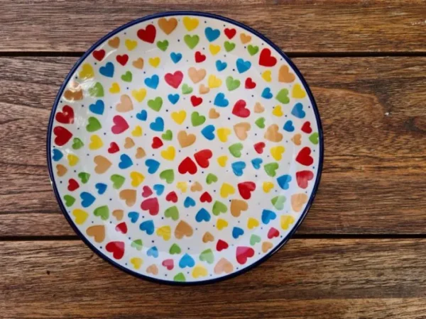 Teller, Ø 20 cm, Liebe^Bunzlauer Keramik Discount