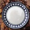 Teller, Ø 20 cm, White Valentine, BSN R-079^Bunzlauer Keramik Clearance