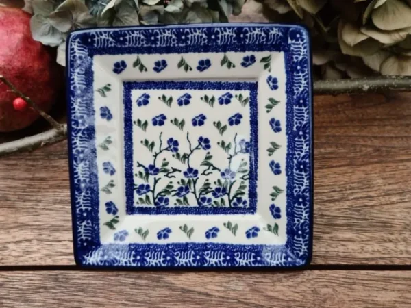 Teller / Platte 15x15 cm, Ivy, BSN J-021^Bunzlauer Keramik Best