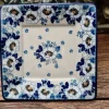 Teller / Platte 15x15 cm, Lady^Bunzlauer Keramik Hot